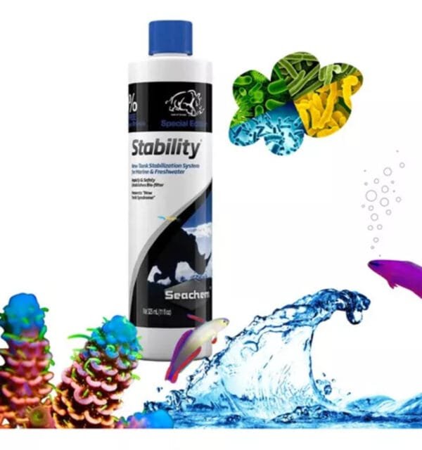 KIT 4 NANO RING 1KG OCEANTECH + Stability Seachem 325ml - Imagem 7