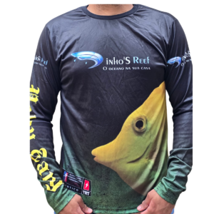 Camisa UV Yellow tang Bubbles