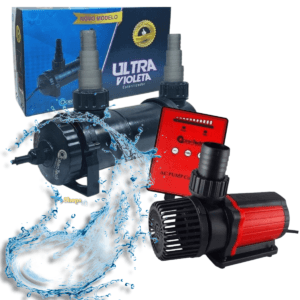 Kit Ocean Tech Bomba 6000l/h Ac-6000 + Filtro UV 13W