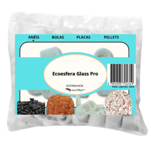 Ecoesfera Glass Pro 500G  -  CERÂMICA DINHOS REEF  P/LAGOS