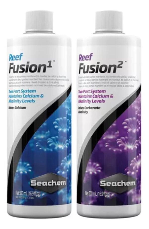 Kit Seachem Reef Fusion 1 E 2 - 500ml  + Fuel 350ml Top Reef - Imagem 3