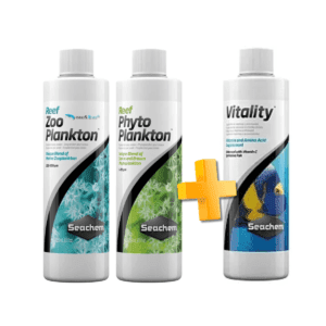 Kit Seachem Reef Zooplankton Phyto Plankton + Vitality 250ml