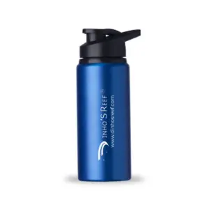 Garrafa Oficial DinhoS Reef squeeze em alumínio 600ml