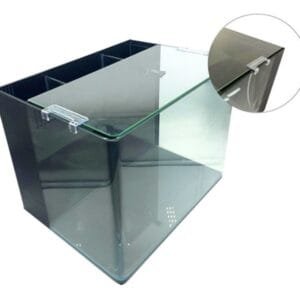 AQUÁRIO OCEAN TECH NANO AQUARIO 77L CURVO EXTRA CLEAR C/ SUMP