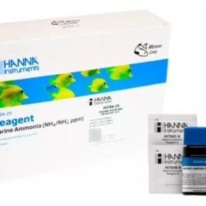 REAGENTE PARA 25 TESTES DE AMONIA MARINHA PARA HANNA HI784