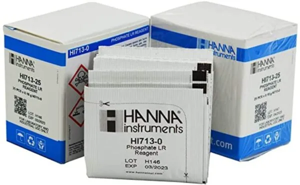 Hanna Hi713-25 Reagente Fosfato Po4 25 Testes Para Aquario