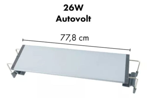 LUMINARIA LED SOMA S- 800 (26W) LED WRGB AUTOVOLT - Imagem 4