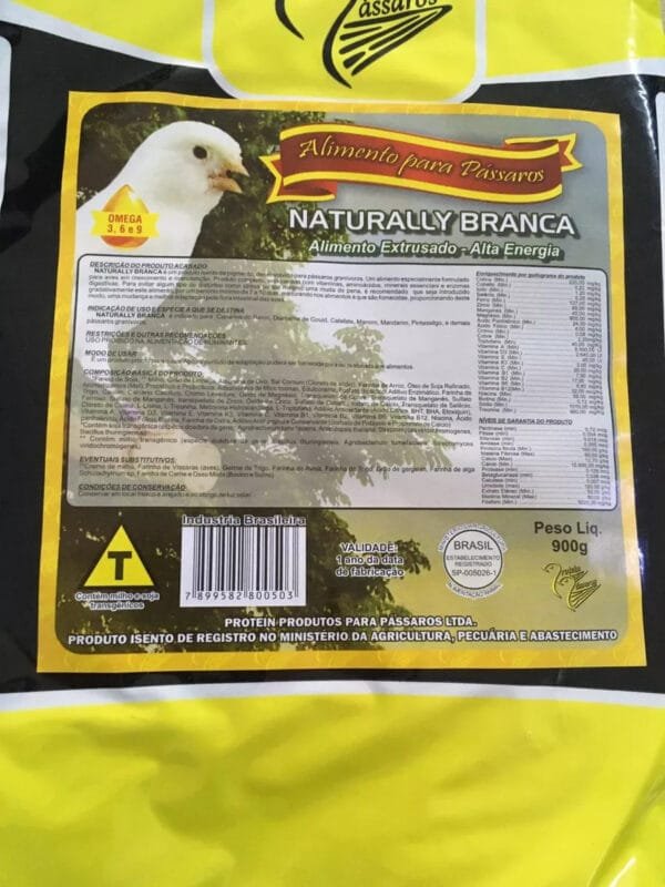 Extrusada Naturally Branca - 900g - Imagem 4