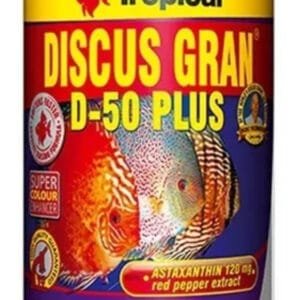 Ração De Peixes Tropical Discus Gran D-50 Plus 44g