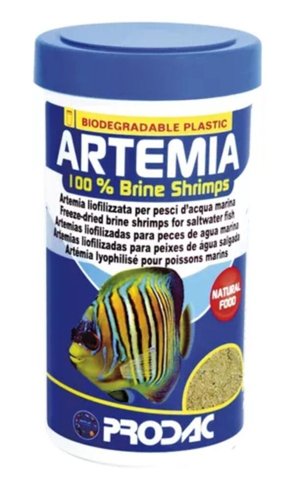 RACAO PRODAC ARTEMIA (100% BRINE SHRIMPS) 20G - Imagem 3