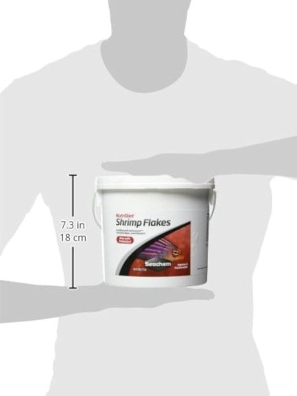 NUTRIDIET SHIRIMP FLAKES W PRO 500G  -  SEACHEM - Imagem 2