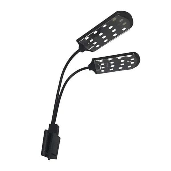 LUMINARIA LED SOMA X7 PRETA (15W) LED BRANCO/AZUL 127V - Imagem 4