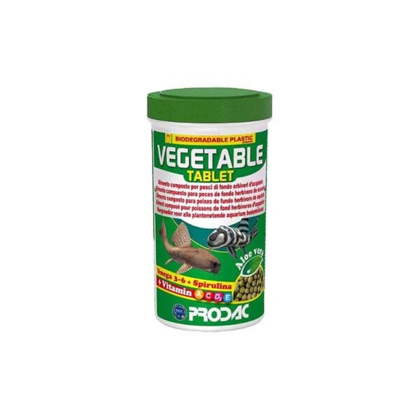 Racao Prodac Vegetable Tablet 30g - Imagem 2