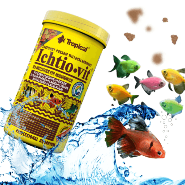 Ração Para Peixes Ornamentas Ichtio Vit 20g Tropical