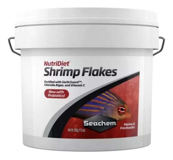 NUTRIDIET SHIRIMP FLAKES W PRO 500G  -  SEACHEM