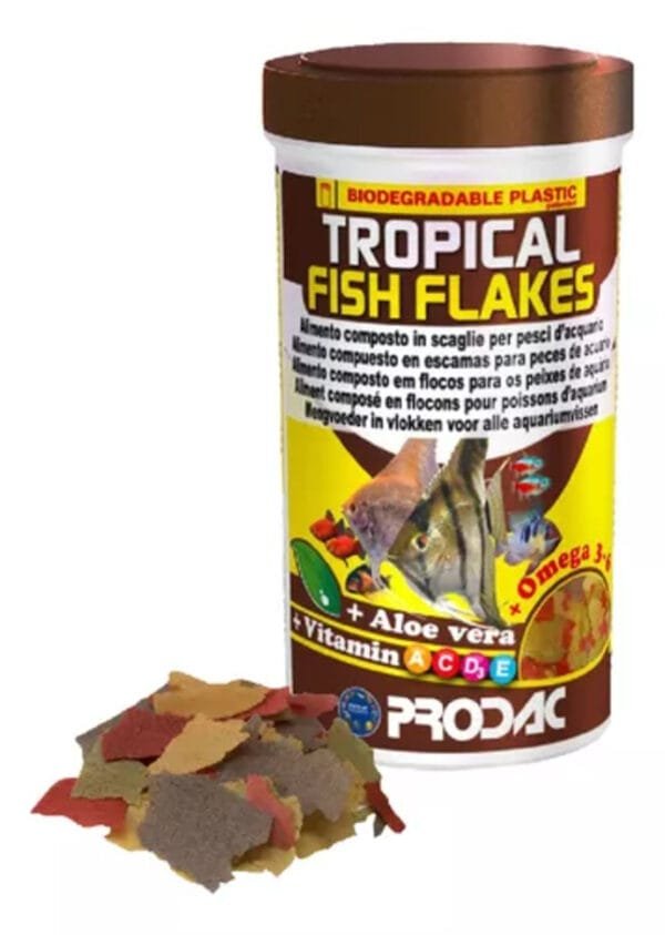 RAÇÃO PRODAC TROPICAL FISH FLAKES  10G - Imagem 3
