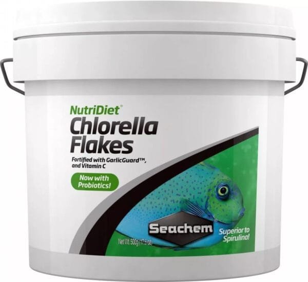 NUTRIDIET CHLORELLA FLAKES W PRO 500G  -  SEACHEM