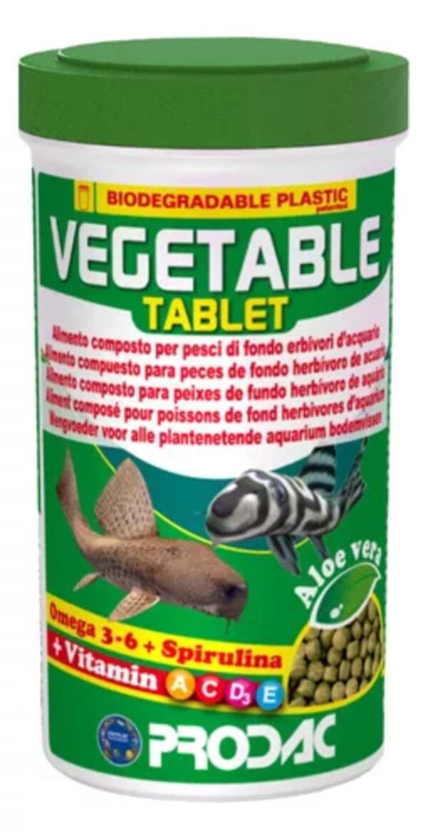 Racao Prodac Vegetable Tablet 30g