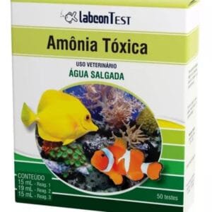 LABCON TEST AMONIA TOXICA-AGUA SALGADA 50TESTES