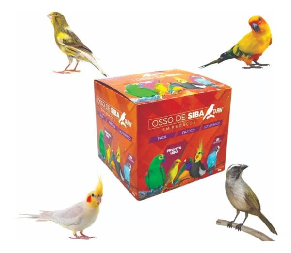 Osso De Siba 50g C/20un Natural Com Suporte - Tarin - Imagem 3