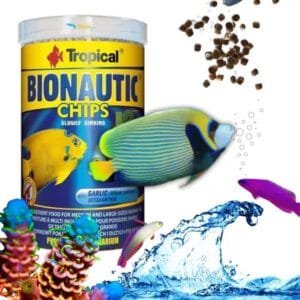 Tropical Bionautic Chips 520g Ração Peixes Marinhos Chips