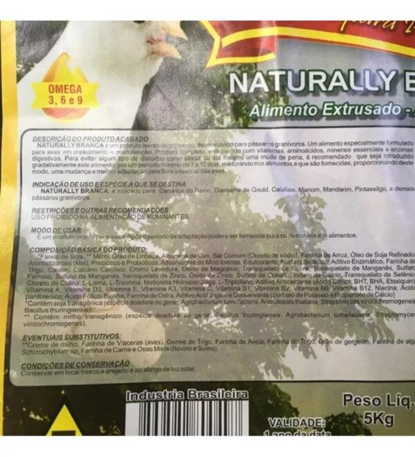 Extrusada Naturally Branca - 900g - Imagem 2