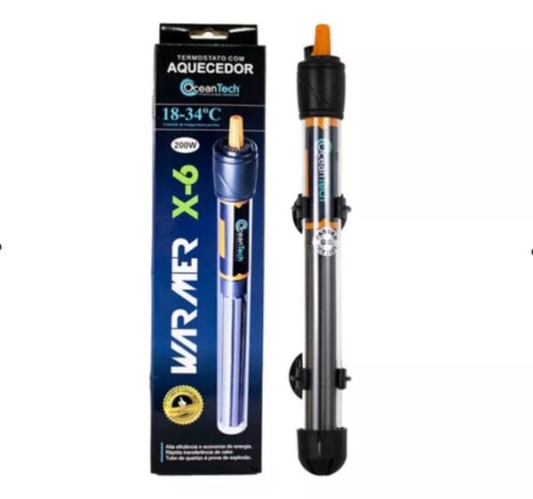 TERMOSTATO OCEANTECH X-6 200W 220V  -  OCEAN TECH