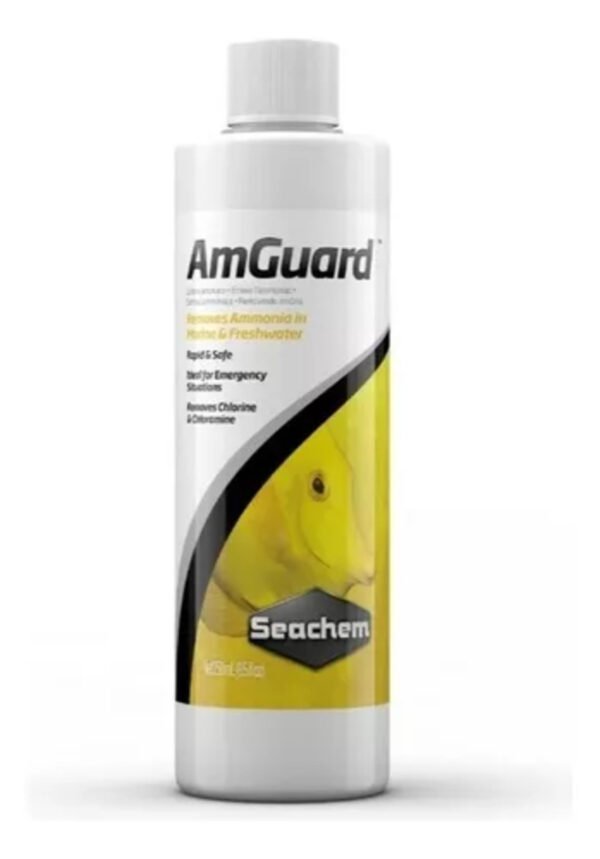 Condicionador Anti-amônia Para Aquário Seachem Amguard 250ml