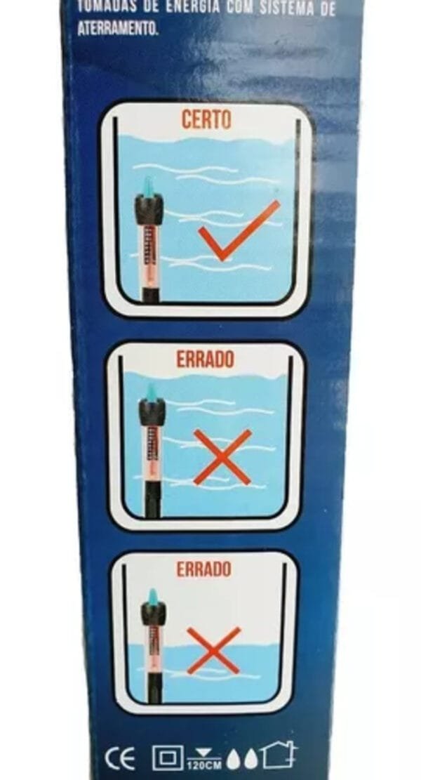 TERMOSTATO AQUECEDOR X-5 50W  -  OCEAN TECH - Imagem 2