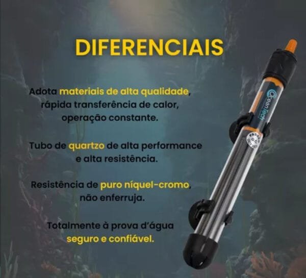 TERMOSTATO OCEANTECH X-6 200W 220V  -  OCEAN TECH - Imagem 3