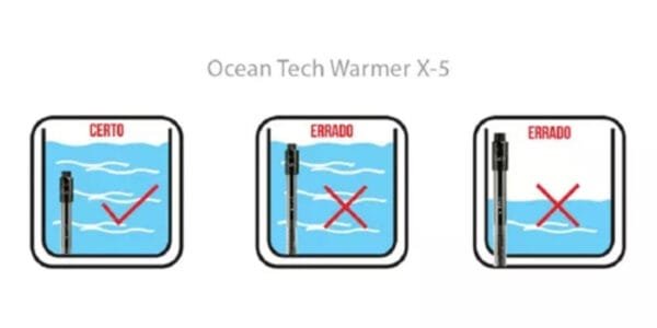 Termostato Aquecedor Oceantech 200w Aquários Até 200 Litros - Imagem 4