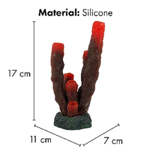 ENFEITE DE SILICONE SOMA INVERT ESPONJA TUBO VERMELHA - Imagem 2
