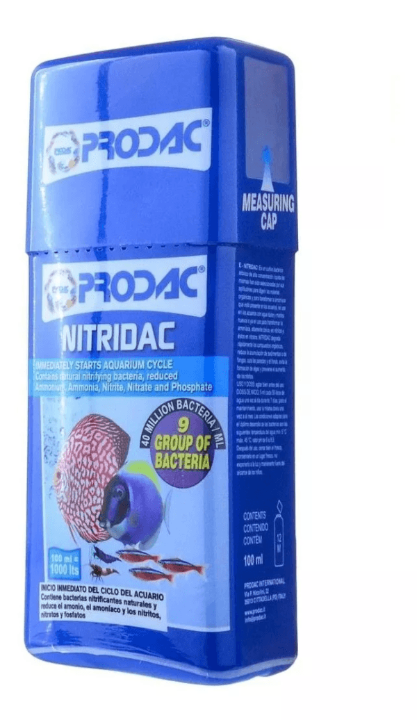 SUPLEMENTO PRODAC ATIVADOR DE BIOLOGIA NITRIDAC 250 ML