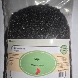 Semente De Niger Para Pássaros - 500g