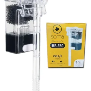 Filtro Hang-on Soma 250l/h Hf-250 Para Aquários Até 30l 127V