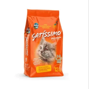 AREIA GATISSIMO 12 KG Areias Higiênicas Premium