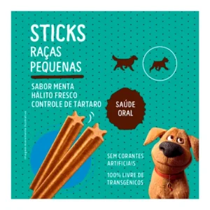QUATREE ORAL STICKS CAES RACAS PEQUENAS 60G
