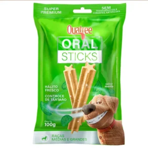 QUATREE ORAL STICKS CAES RACAS MEDIAS E GRANDES 100G