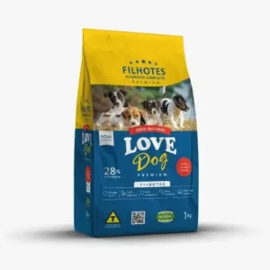 LOVE DOG FILHOTE CARNE E FRANGO  1 KG