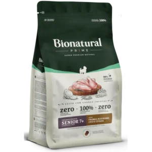 BIONATURAL CAES RP SEN 7+ FRANGO 1KG