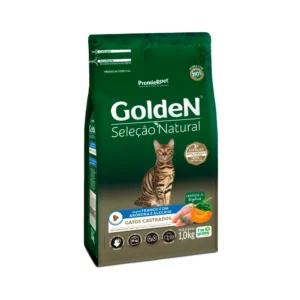 GOLDEN SN GATOS CASTRADOS ABOBORA 1,0 KG