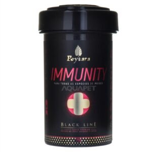 Ração para peixes Poytara Immunity Black Line 35g