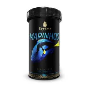 Ração Para Peixe Poytara Marinhos Black Line Pellets M 120g