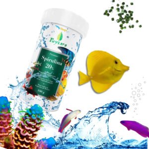 Ração Poytara Spirulina 20% - Pote 100g