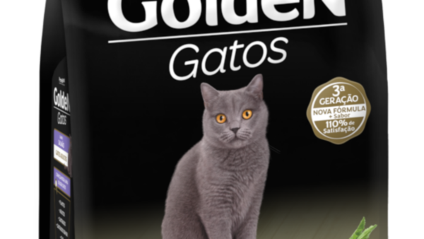GOLDEN GATOS ADULTOS SALMAO 1,0 KG