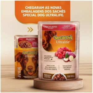 SACHE S DOG ULTRA FILH CARNE  100G