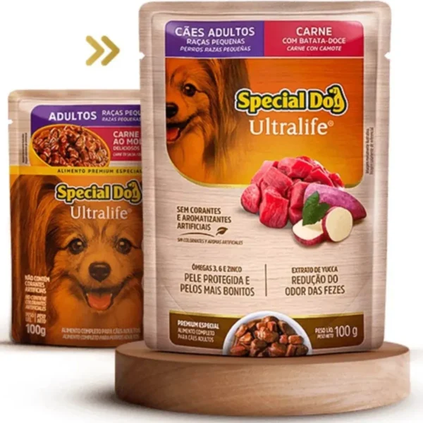 SACHE S DOG ULTRA RP AD CARNE 100G