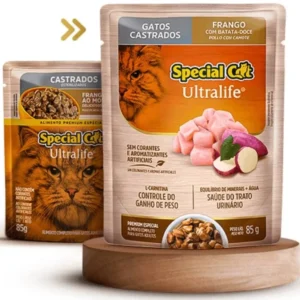 SACHE SPECIAL CAT ULTRA CASTRADOS FRANGO 85G
