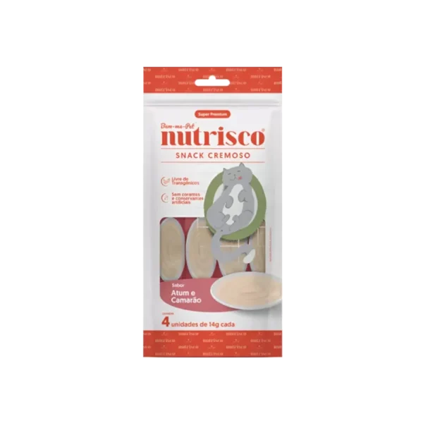 SNACK CREMOSO NUTRISCO 56G ATUM E BACALHAU