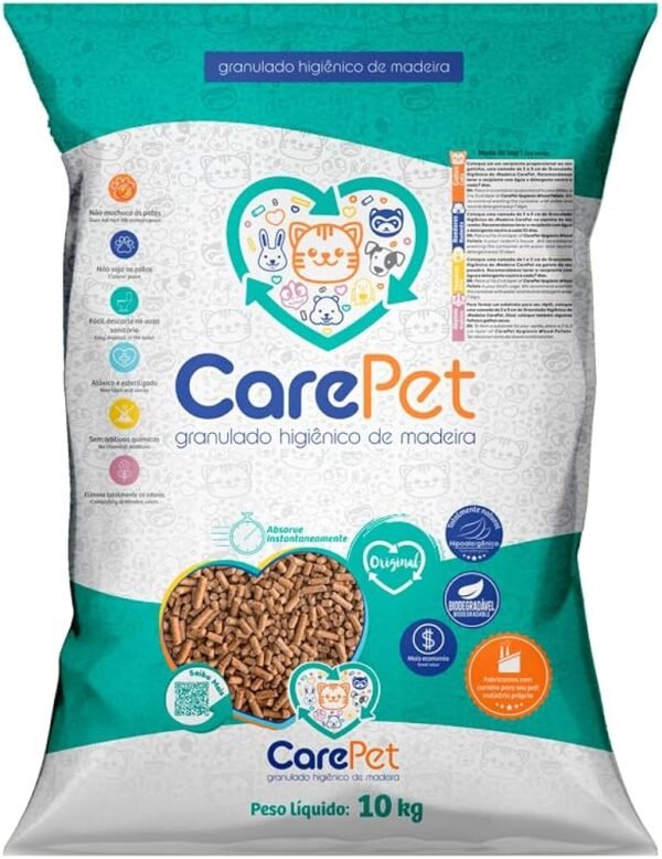 GRANULADO PR. MADEIRA CARE PET 10 KG